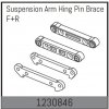 Modelářské nářadí Absima 1230846 Susp.Arm Hinge Pin Brace F/R