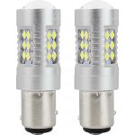 LED AMIO CANBUS 24SMD 3030 1157 (P21 / 5W) Bílá 12V / 24V sada - 2 ks. | Zboží Auto