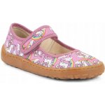 Froddo G1700437-3 Barefoot canvas balletty white/pink – Zboží Mobilmania