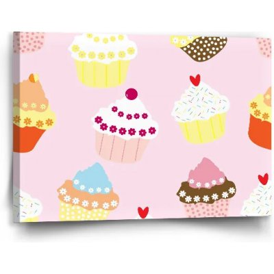 Sablio Obraz Muffiny - 90x60 cm – Hledejceny.cz
