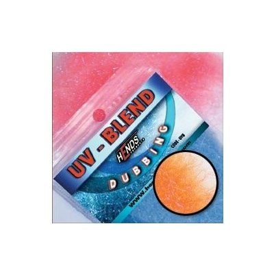 Hends HE UV-BLEND DUBBING - ŽLUTO - ORANŽOVÁ FLUO. – Hledejceny.cz