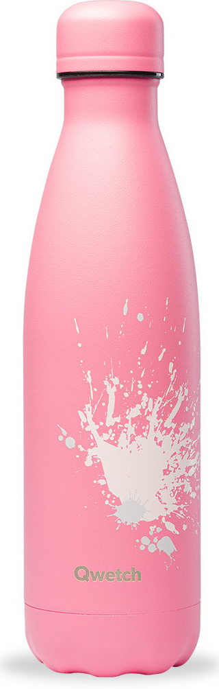 Qwetch nerezová termo láhev Spray Pink 500 ml