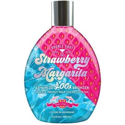 Tan ASZ U Double Shot Strawberry Margarita 400X Bronzer 400 ml – Zboží Dáma