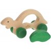 Montessori smyslová pomůcka MBM Toys Želva - montessori dřevěná hračka