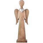 4Home Dekorace z mangového dřeva Angel, 57 cm – Hledejceny.cz