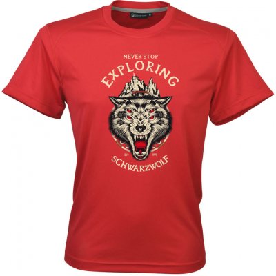 Schwarzwolf COOL SPORT MEN funkční tričko červená
