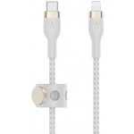Belkin BOOST CHARGE™ Lightning/USB-C kabel, 3m, bílý - odolný PRO Flex – Zboží Živě