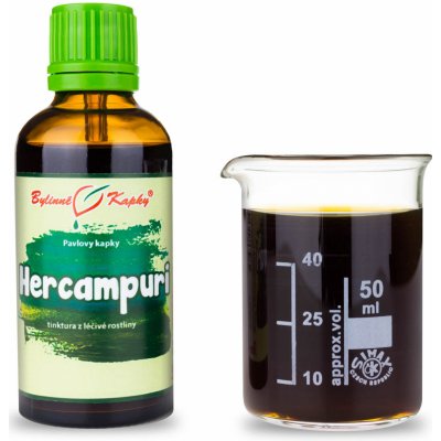 Hercampuri bylinné kapky tinktura 50 ml – Zboží Mobilmania