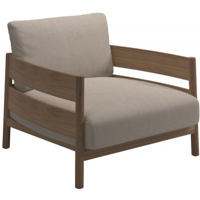 Gloster Teakové nízké křeslo Haven, 94x91x82,5 cm, rám teak, sedáky kategorie D – Hledejceny.cz