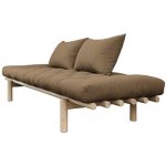 Sofa PACE by Karup 75*200 cm natural + futon mocca 755