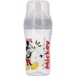 Nuk Perfect Match láhev Mickey s kontrolou teploty šedá 260ml – Hledejceny.cz
