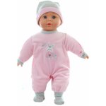 Lamps Miminko holčička v pyžamku se srdíčky zvukem 40 cm – Zbozi.Blesk.cz