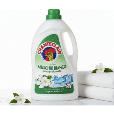Chante Clair Lavatrice Muschio Bianco extra profumato koncentrovaný prací gel 1575 ml – Zbozi.Blesk.cz