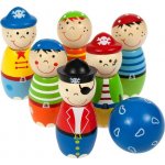 Bigjigs Toys Kuželky: Piráti – Zboží Živě