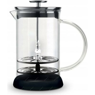Bialetti Ruční napěňovač mléka skleněný 330 ml – Zboží Dáma