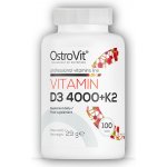 OstroVit Vitamin D3 4000 IU + K2 100 tablet – Hledejceny.cz