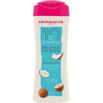 Dermacol Coconut Oil Revitalising Body Milk revitalizační tělové mléko 250 ml