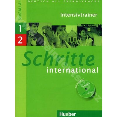 Schritte international 1 a 2 - cvičebnice němčiny s audio-CD Intensivtrainer – Zboží Mobilmania