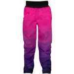 Wamu softshellové kalhoty dětské Mozaika fialová – Zboží Mobilmania