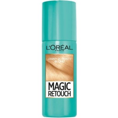 L'Oreal Paris Magic Retouch retušovací sprej na odrosty Světle zlatá blond 75 ml