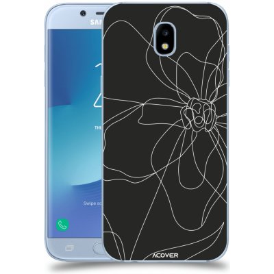 Pouzdro ACOVER Samsung Galaxy J5 2017 J530F s motivem Line Flower I – Zbozi.Blesk.cz