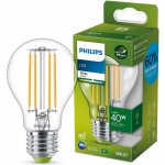 Philips 8719514343726 LED filamentová žárovka 1x2,3W/60W E27 485lm 3000K čirá, Ultra Efficient – Zboží Mobilmania