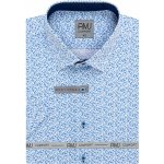 AMJ Comfort pánská košile krátký rukáv slim fit VKSBR1208 – Hledejceny.cz