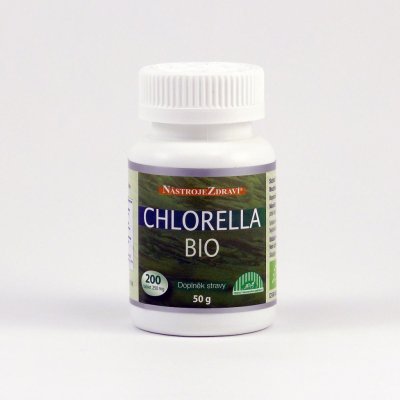 Nástroje Zdraví Chlorella extra Bio 50 g 200 tablet – Hledejceny.cz