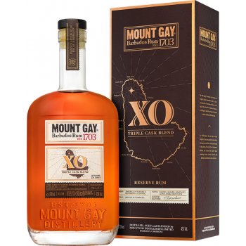 Mount Gay Extra old 43% 0,7 l (holá láhev)