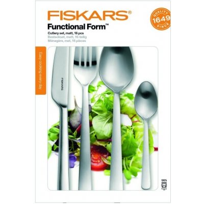 Fiskars sada příborů Functional Form 16 ks 1002958 od 1 850 Kč - Heureka.cz