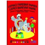 Barevné papíry školní lepící složka 8 listů – Zboží Dáma Barevné papíry školní lepící složka 8 listů – Zboží Dáma