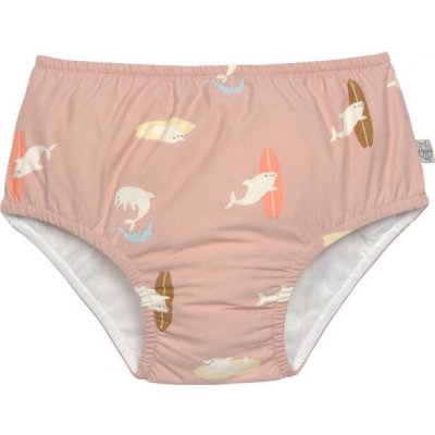 Lässig SPLASH Swim Diaper Boys block stripes milky blue mon. Swim Diaper dolphin peach mo. – Zboží Dáma