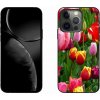 Pouzdro a kryt na mobilní telefon Apple mmCase na iPhone 13 Pro tulipány