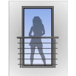 HK Zábradlí Zábradlí před okno okno H3C-2 – HobbyKompas.cz