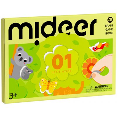 Mideer LEVEL UP 01 Pojďme lepit Náš svět – Hledejceny.cz