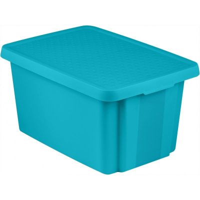 CURVER ESSENTIALS plastový box 45L modrý 225413 – Zboží Mobilmania