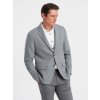 Pánské sako Men's jacket with elbow patches light grey