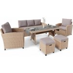 di volio Zahradní nábytek GENOVA Béžovo / šedý – Zboží Mobilmania
