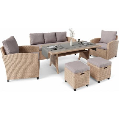 di volio Zahradní nábytek GENOVA Béžovo / šedý – Zboží Mobilmania