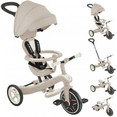 Globber Explorer Trike 4in1 Ecologic Coconut – Zboží Dáma