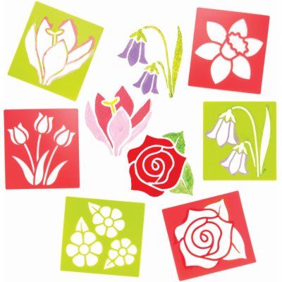Baker Ross Šablony Květiny 6 ks – Sleviste.cz