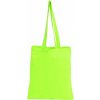 Nákupní taška a košík TOMAN bavlněná nákupní taška světle zelená