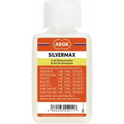 Adox Silvermax 100 ml negatívna vývojka – Zboží Živě