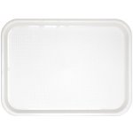 Kristallon velký tác pro rychlé občerstvení plastový bílý 45x35cm – Zboží Mobilmania