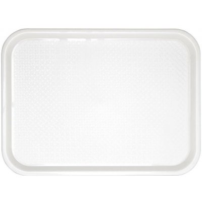 Kristallon velký tác pro rychlé občerstvení plastový bílý 45x35cm – Zboží Mobilmania