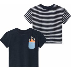 lupilu Chlapecké triko s BIO bavlnou kusy modrá