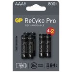 GP ReCyko Pro AAA 800mAh 6ks 1032126080 – Zboží Živě