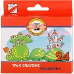 Koh-i-noor voskovky WAX CRAYON 24ks – Zbozi.Blesk.cz