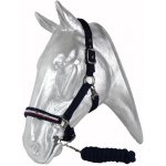 Kentaur Ohlávka podl. fleecem se stuhou + vodítko Modrá Červená – Zboží Mobilmania