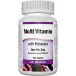 Webber Naturals MultiVitamin with Minerals 100 tablet – Hledejceny.cz